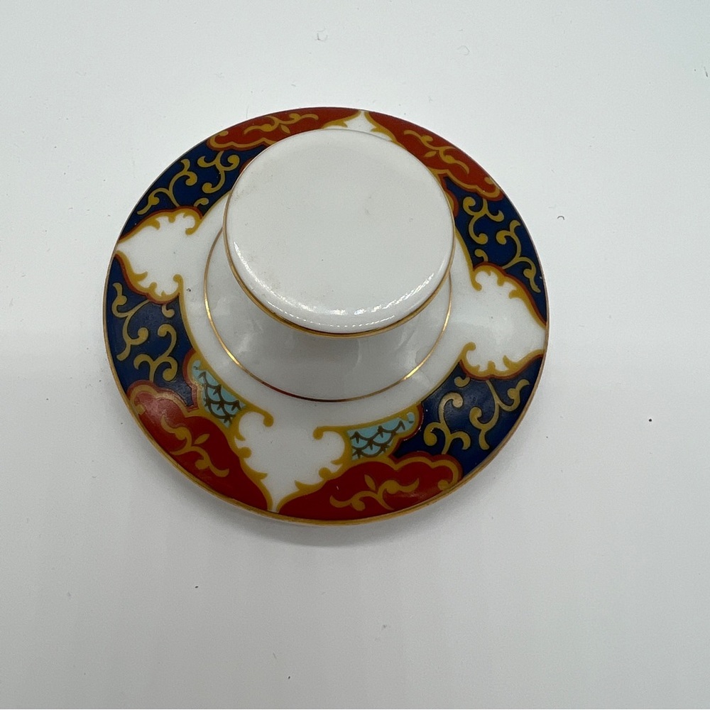 Sugar Creamer Set Momoyama Fine China Kyoto Pattern Japan Vintage Retired - Picture 9 of 13